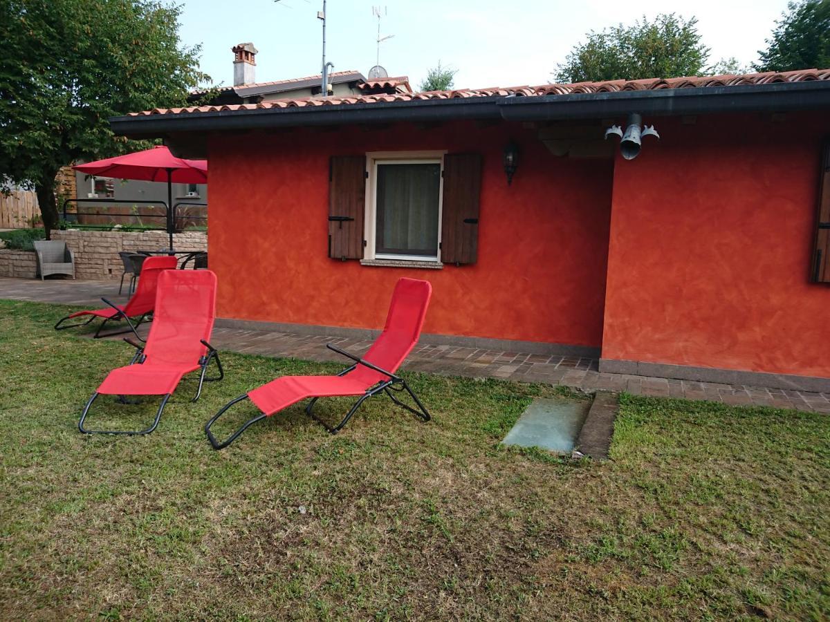 Il Carpino Bianco Bilocale Apartamento Puegnago Exterior foto